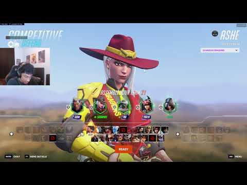 Sugarfree Insane ASHE Season 16 Top 500 Gameplay Overwatch 2