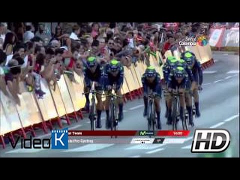Nairo Quintana  gana primera etapa Vuelta a España 2014 23/08/2014