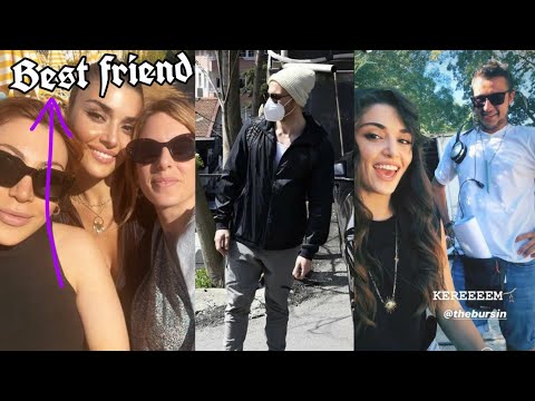 Hande ercel and his friends were the best place today! | kerem bursin is not with them