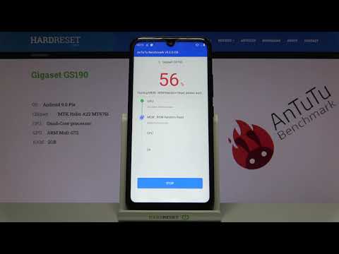 AnTuTu Benchmark on GIGASET GS190 – Checkup Performance