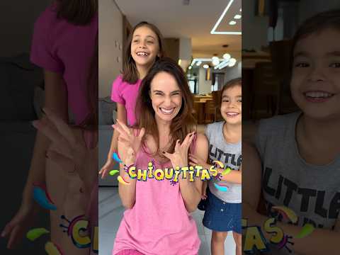 WE STARTED WATCHING CHIQUITITAS - My daughters saw me on TV 😍! #gabi #chiquititas #netflix