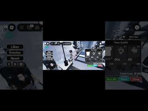 showing My emo outfits part 4 on roblox.