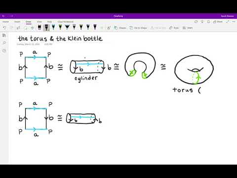 Classification Theorem 04 Torus & Klein Bottle