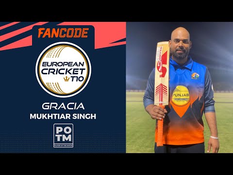 POTM: M.Singh - Group C, Final - GRA vs CDS | Highlights | FanCode ECS Spain, 2022 Day 6 | ECT22.084