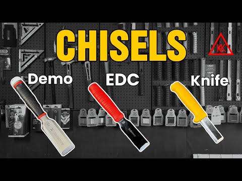 3 Different Levels of Chisels | Hultafors