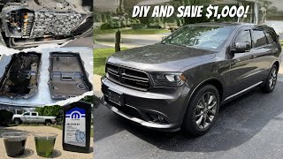 Change 8HP70 Transmission Fluid & Pan/Filter on 2014-2025 Dodge Durango, Jeep Cherokee and more!