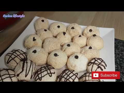 Recette facile des rochers coco, les congolais #rocherscoco