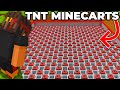 Crafting 1 023 TNT Minecarts To Kill One Minecraft Player