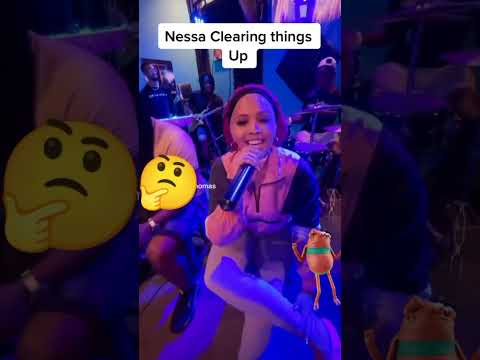 Nessa preppy get chase off the stage while performing