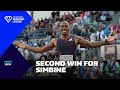 Akani Simbine claims second win of the season in Oslo 100m - Wanda Daimond League 2024