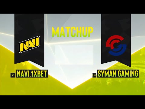 NaVi vs Syman Gaming - ESL One Major Road to RİO