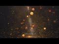 Golden Snowflakes | Christmas Background Video | Free Stock Footage