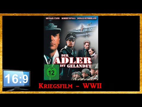 Der Adler ist gelandet (GB 1976) mit Michael Caine, Donald Sutherland & Jenny Agutter