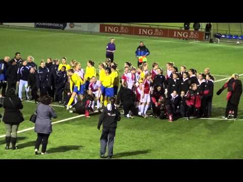 FC Deltasports '95 VR1 - FC Utrecht Vrouwen (opkomst)