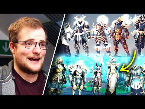 The 9.2 Tier Sets... Concept Art Vs In-Game