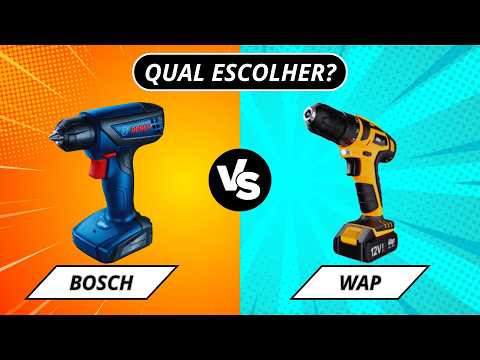 PARAFUSADEIRA: Bosch 1000 Smart ou WAP BPF-12K3? O Melhor Custo-Benefício [COMPARATIVO]
