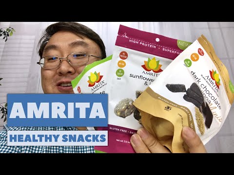 Amrita Chocolate Maca High Protein Bites Snacks Taste Test
