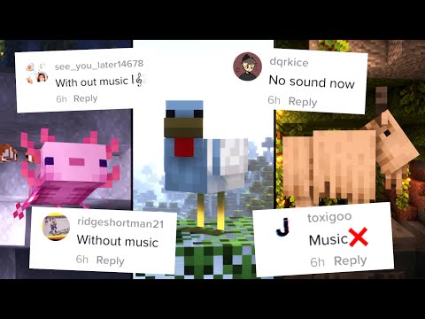 Minecraft: Do you recognize the animal music? 🤔 #Shorts