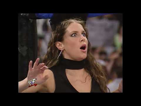 Big Show interferes in Triple H vs. Rikishi match (WWF SmackDown!) HD | 2001
