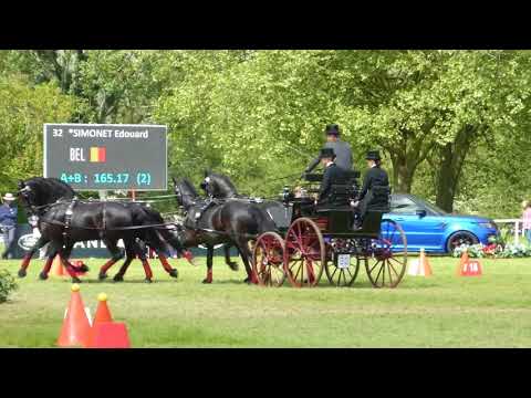 SIMONET Edouard, BEL, CAIO4* H4, Windsor GB, Cones 13 05 2018
