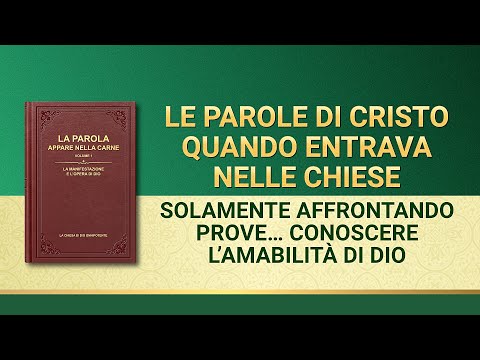 La parola di Dio – Solamente affrontando prove dolorose puoi conoscere l’amabilità di Dio