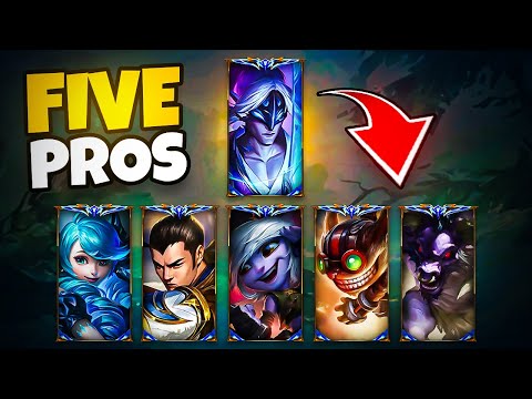 The Best Master Yi in the World vs 5 Korean Pros