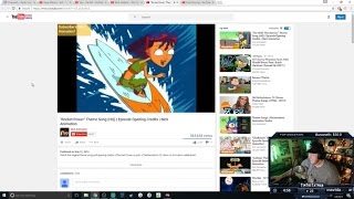 Timthetatman reacts to "Rocket Power" theme song and Rap Battle video