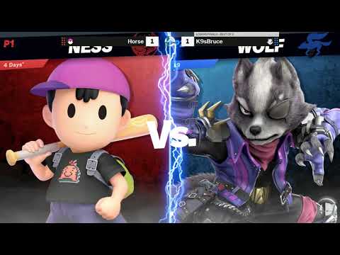 Sink or Swim 115 Losers Finals - Horse (Ness) vs K9sBruce (Wolf, Lucina)