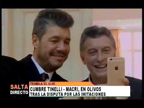 Reunión de la paz entre Macri y Tinelli