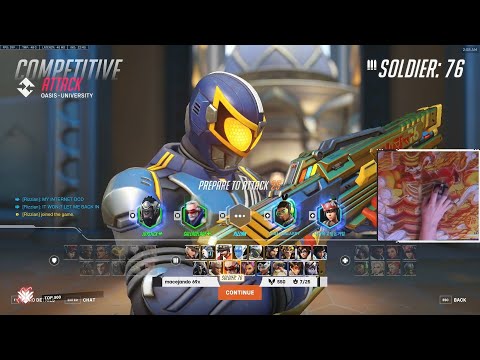 NEW SOLDIER 76 SKIN - BUG MAN ! POTG! GALE INSANE SOLDIER 76 + CASSIDY GAMEPLAY OVERWATCH 2