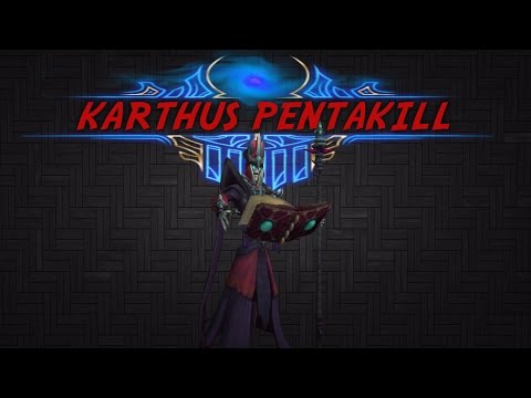 Leauge of Legends: INSANE KARTHUS PENTAKILL