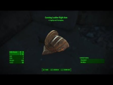 Fallout 4 Syringer rifle and legendary bloatflys.