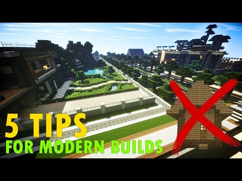 LunarGaming - 5 Minecraft Modern House Tips