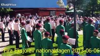 Nationaldagsfirandet på Museigården i Eksjö 2013-06-06
