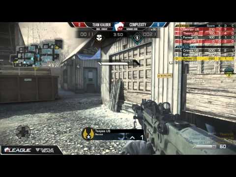 Team Kaliber vs Complexity - Game 1 - WR2 - PAX East CoD Season 1 Playoffs