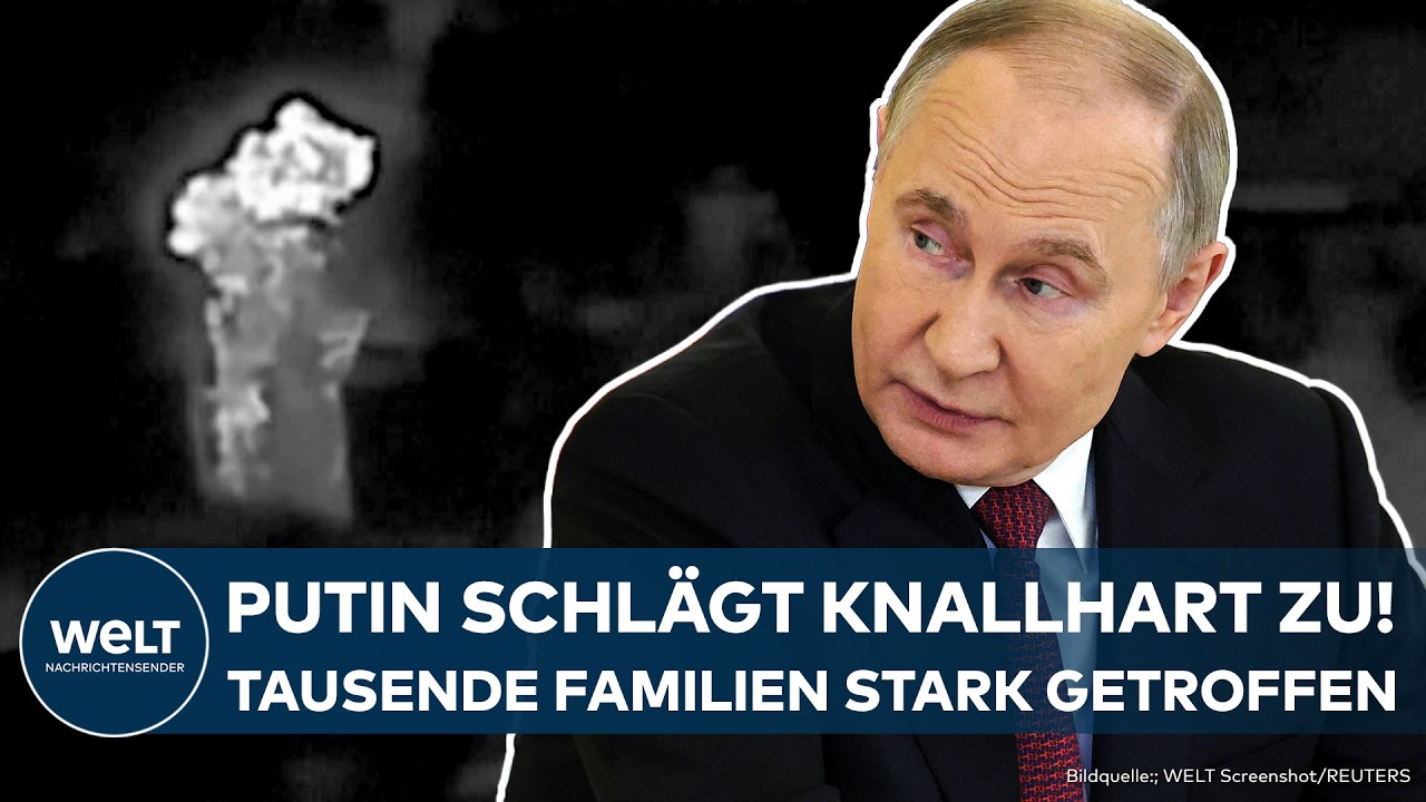 UKRAINE: Katastrophe bei Kiew! Putin schlägt knallhart zu! Tausende Familien schwer getroffen!