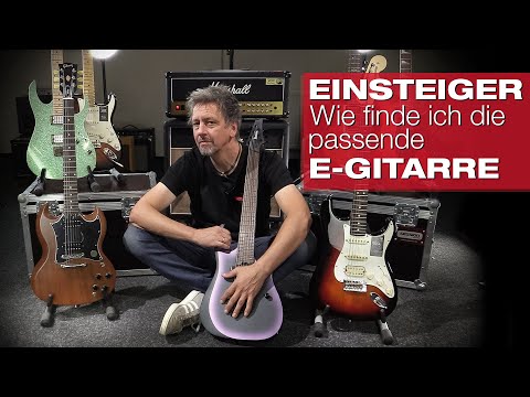 Einsteiger: Worauf muss ich beim Kauf einer E-Gitarre achten?