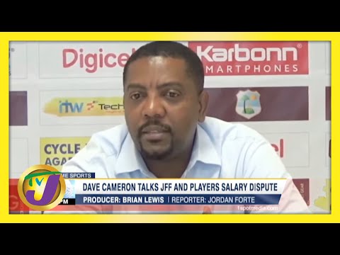 Dave Cameron Talks JFF &amp; Player Salary Dispute April 24 2021