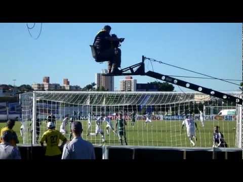Gol de Penalti do Catanduvense sobre o Palmeiras