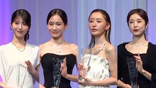 浜辺美波、前田敦子、松本まりか、高岡早紀ら各世代の豪華俳優が受賞　『第37回 日本ジュエリー ベストドレッサー賞』