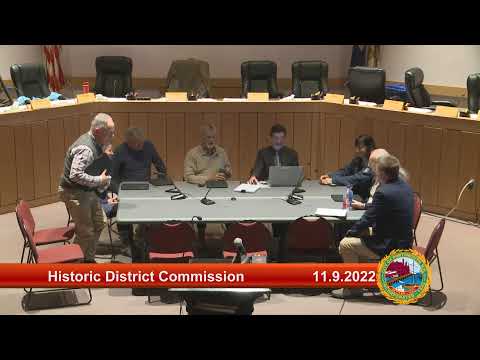11.9.2022 Historic District Commission