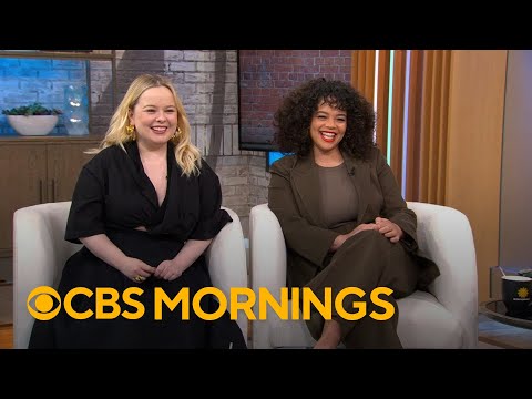 Nicola Coughlan, Lydia West talk about balancing comedy roots in "Big Mood"