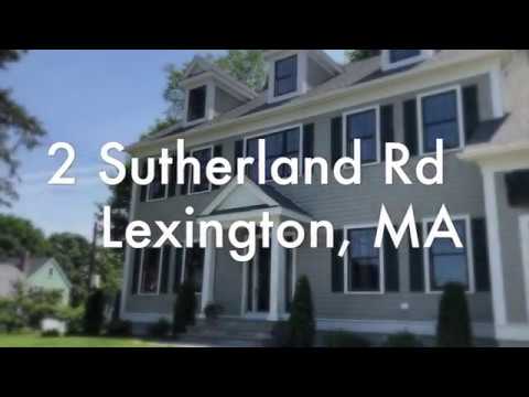 House on 2 Sutherland Rd Lexington, MA For Sale