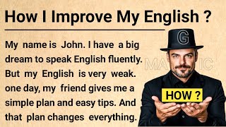 Learn English Through Stories || If you really want to Improve English Then Watch This video || 