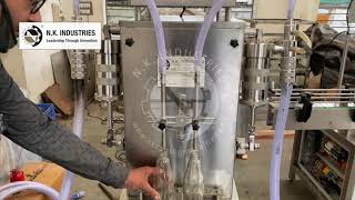 Semi Automatic Volumetric Liquid Filling Machine