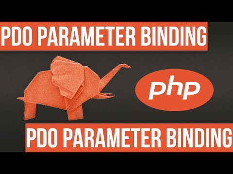 Data Binding Using PDO Become a PHP Master 35