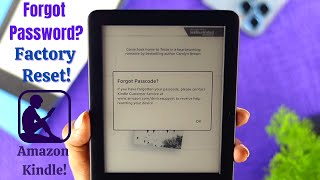 How to Reset Amazon Kindle If Forgot Password! [1 Min]