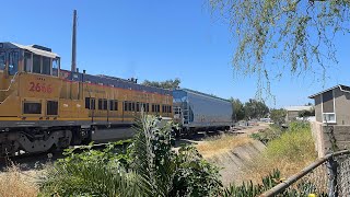 SN2666 rolling though Cameron street after interchanging with UP63 5/18/25 #railfan #train