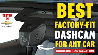 Best Original Factory-Fit 4K Dashcam for Any Car Model - Tested in Chevy | FiTCAMX | UNBOXING REVIEW