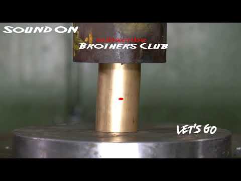 Focus on red spot | Hydrolic Press surprise | illusion